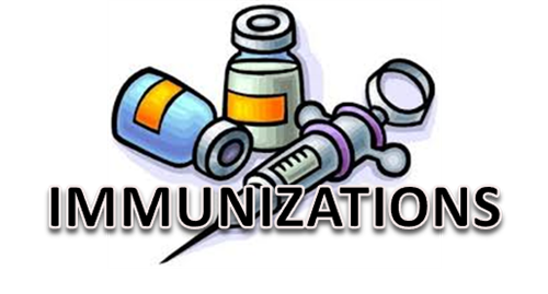 Immunizations for 11 & 12 year olds