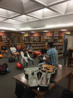 Jake Gill - writing session with the Bearcats