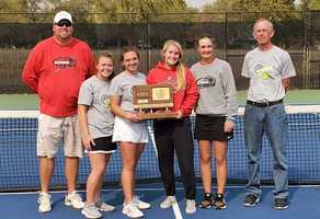 Lady Bearcats Tennis End Historic Season with a Third Place Finish at State