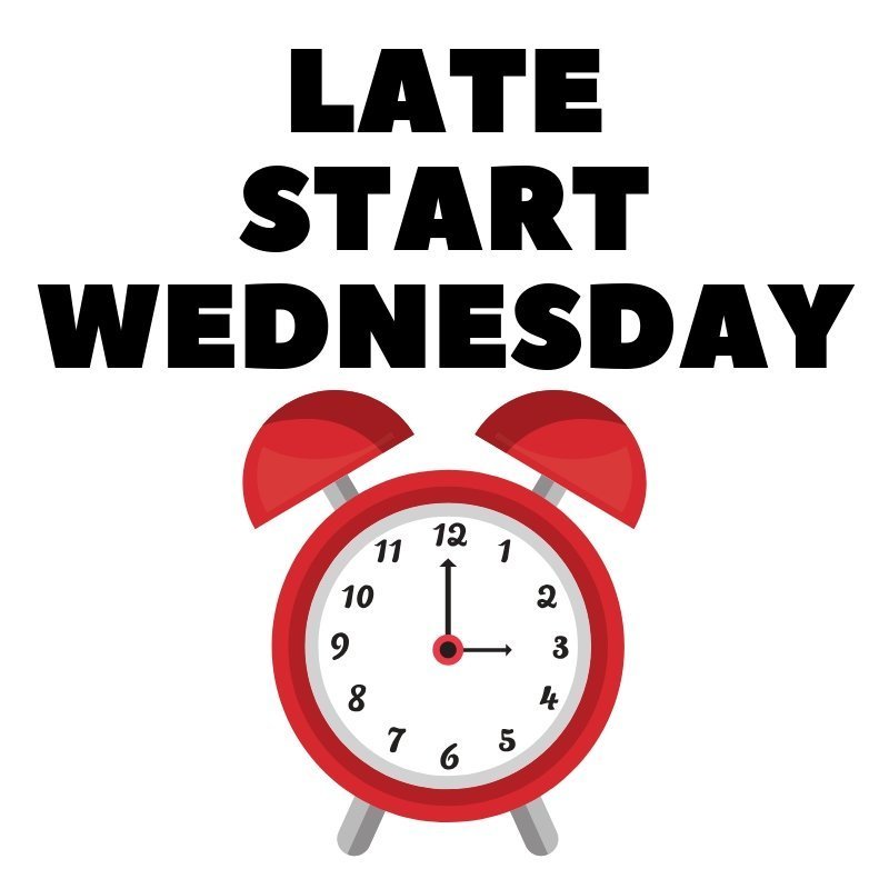 Late Start Wednesday with Clock